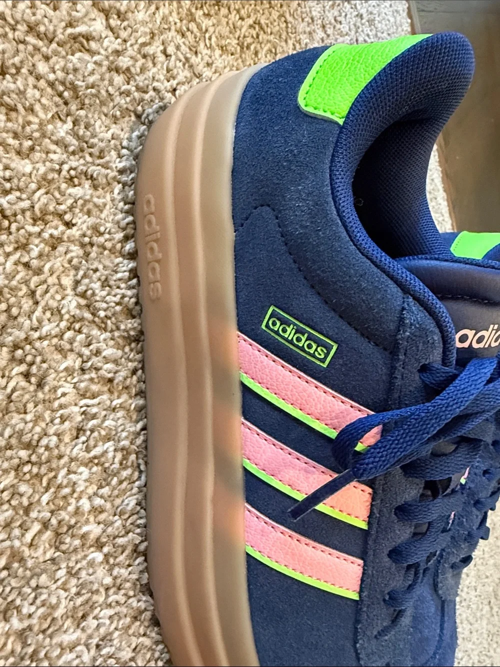 Women’s Adidas Navy Sneakers Size 6